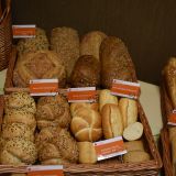 A product demonstration and tasting during the visit to La Lorraine Bakery Group
